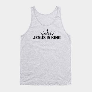 Jesus is King, Christian Tank Top